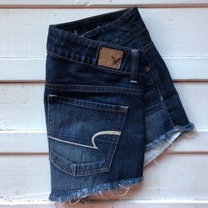American Eagle High Rise Jean Shorts